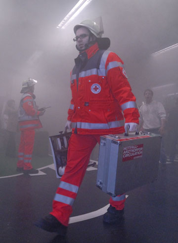 Helferübung: Bereitschaften – Sanitätsdienst