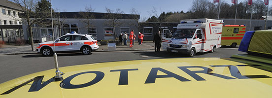 Helferübung: Bereitschaften – Sanitätsdienst